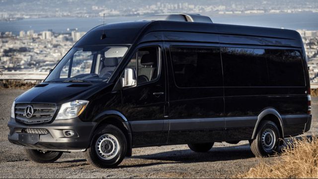 A1 Rental Vans - 6. Mercedes Benz 2014 Sprinter 15 P Black With Tv