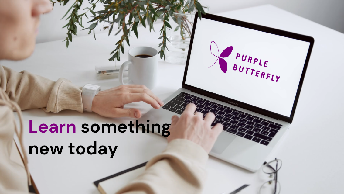 Purple Butterfly Learning Youtube Images