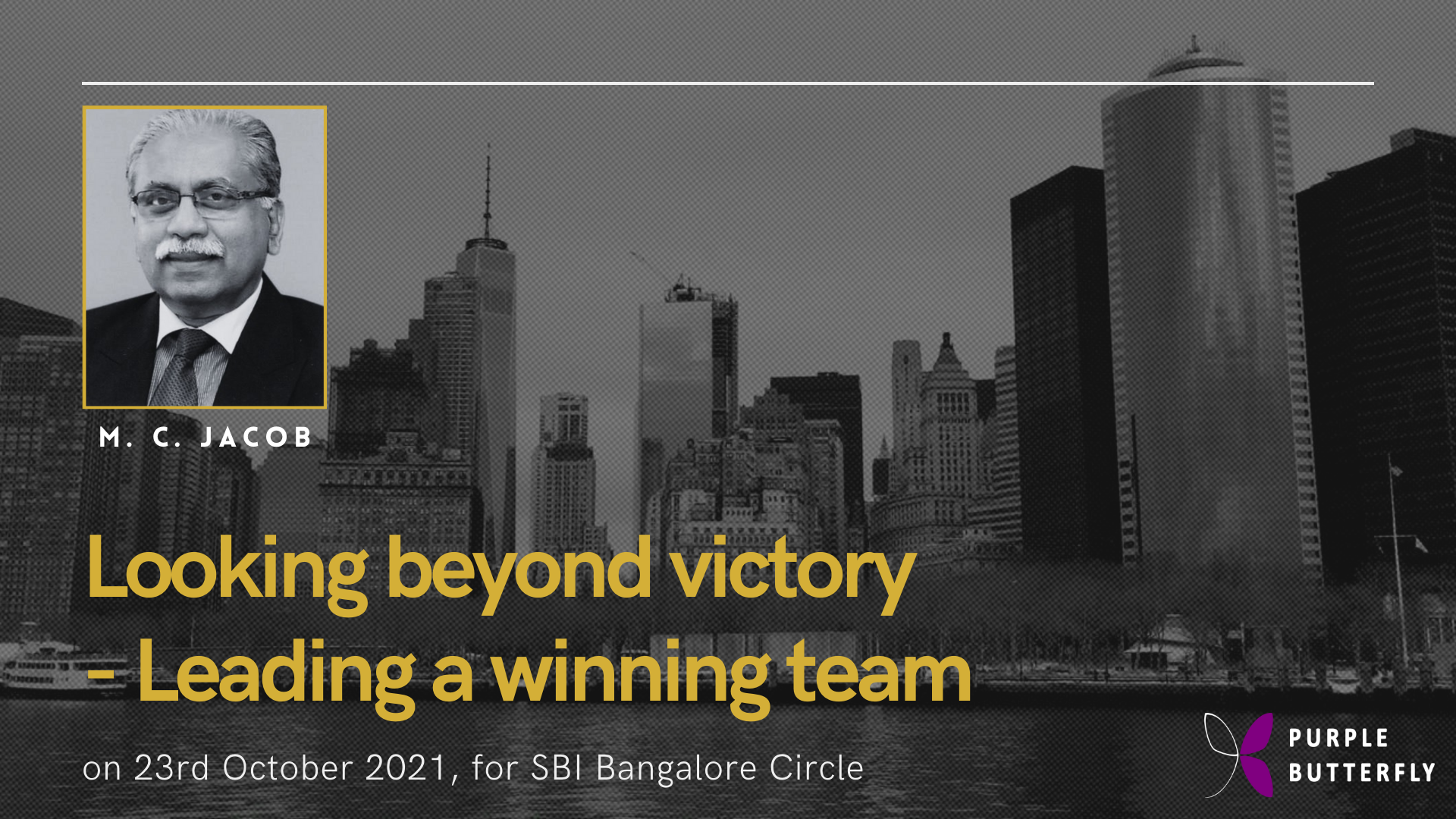 Looking beyond victory - Leading a winning team Youtube Thumbnail